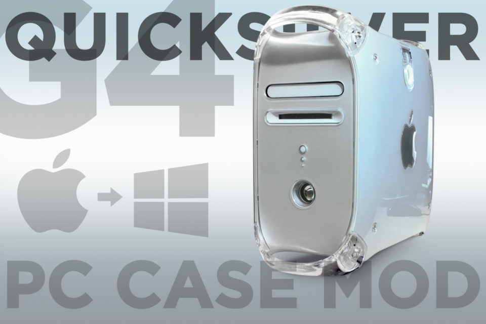G4 quicksilver pc case mod title