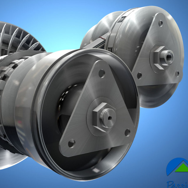 continuously variable transmission 3D