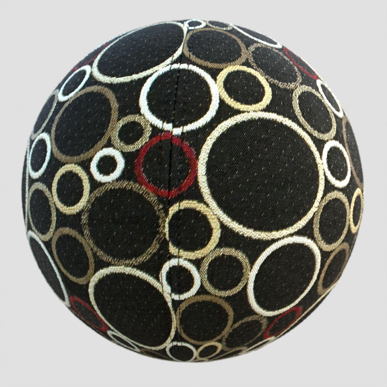 A sphere preview showing the Carpet Circles seamless PBR material.