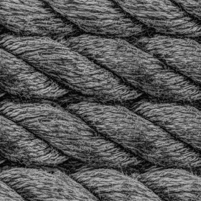 Preview of the grayscale rope bump map.