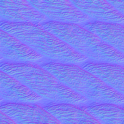 Preview of the purple-and-blue rope normal map.