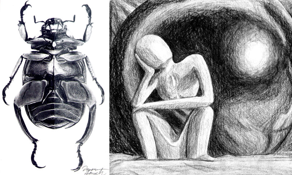 pencil drawings by deven langston